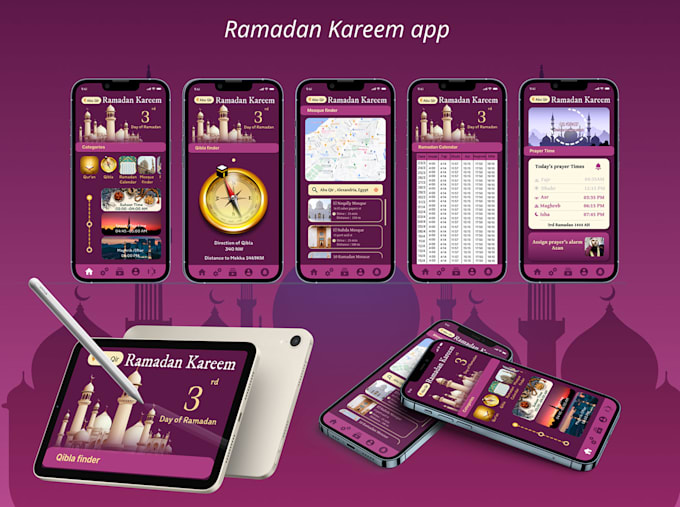 Gig Preview - Develop islamic app, quran, islamic, muslim pro clone android and ios