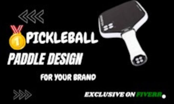 Gig Preview - Make your custom pickleball paddle design