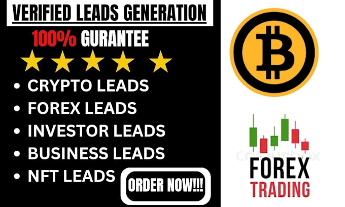 Gig Preview - Generate fresh verified crypto leads forex business leads and investors leads