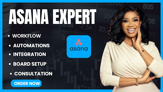 Bestseller - be your asana project manager asana crm expert virtual assistant setup clickup