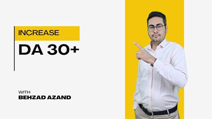 Gig Preview - Increase domain authority moz da 30 plus pa 30 plus