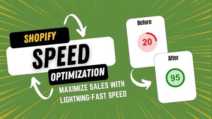 Gig Preview - Shopify speed optimization and fix slow shopify store