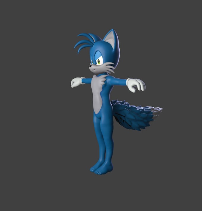 Gig Preview - Create custom furry vrchat avatar model furry model furry avatar vrchat fursona