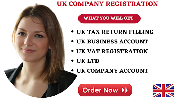 Gig Preview - Do uk company registration, uk vat registration, utr, uk ltd, cic registration