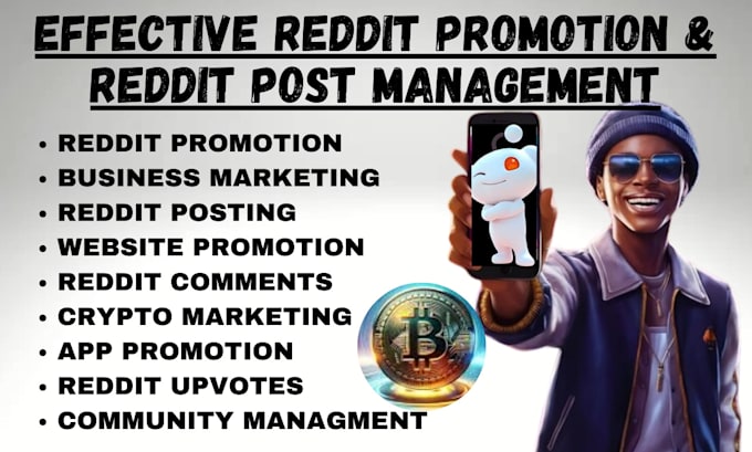 Bestseller - do effective reddit post management to boost site sales traffic conversion