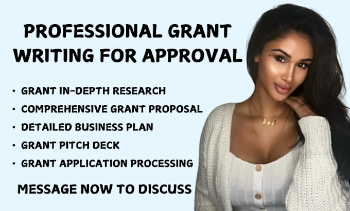 Gig Preview - Write a professional grant for winning proposal, grant research, apply for grant