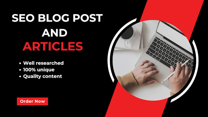 Gig Preview - Write SEO blogs and articles for your website as a content writer