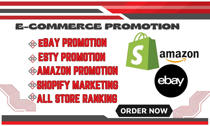 Gig Preview - Do etsy promotion, ecommerce shopify marketing sales funnel, and ebay promotion