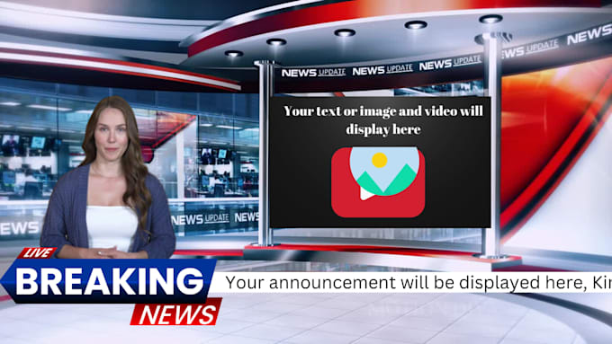 Gig Preview - Create a ai breaking news video with ai spokeperson