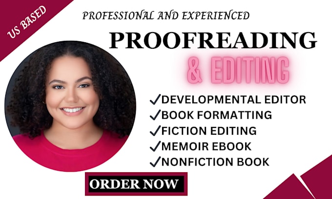 Gig Preview - Developmental edit, format, proofread memoir, fiction novel or nonfiction book