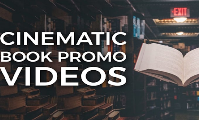 Gig Preview - Create a cinematic teaser trailer promo book video