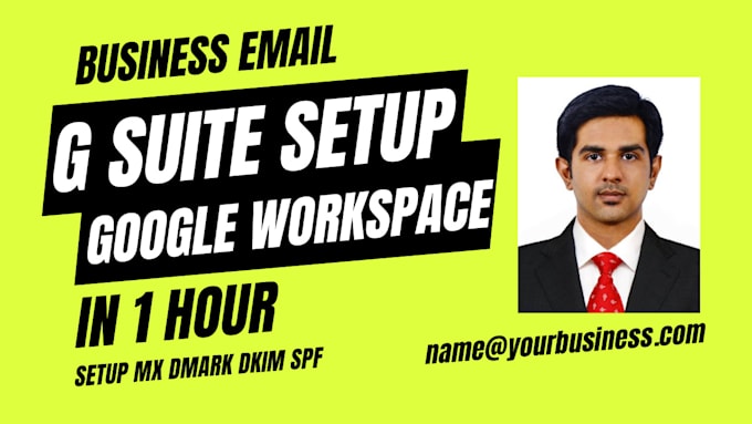 Bestseller - setup google workspace g suite quickly in 1 hour