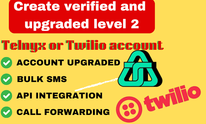 Gig Preview - Create upgraded twilio, set up twilio SMS API integration for bulk SMS marketing