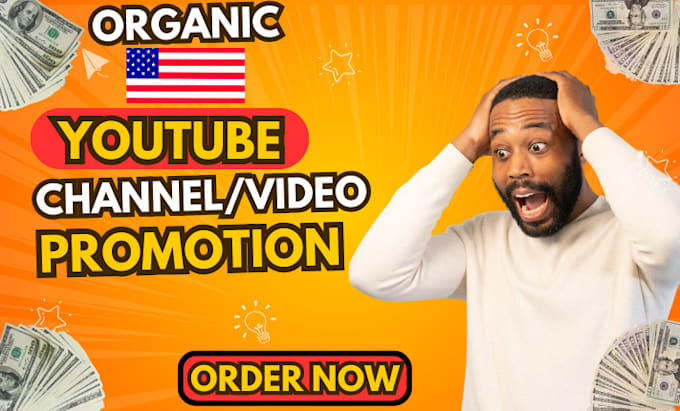 Gig Preview - Do super fast organic youtube video promotion for channel growth