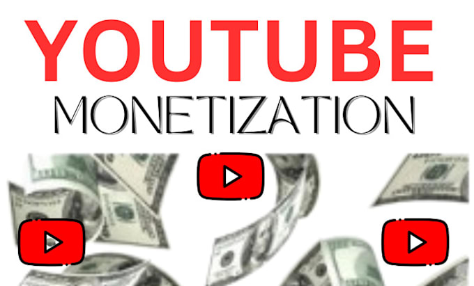 Gig Preview - Get paid on youtube with complete monetization and SEO services for channels