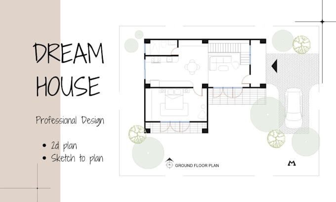 Gig Preview - Draw or redesign architectural floor plans