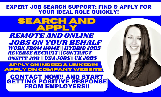 Gig Preview - Search and apply for remote, onsite, online, hybrid and work from home jobs