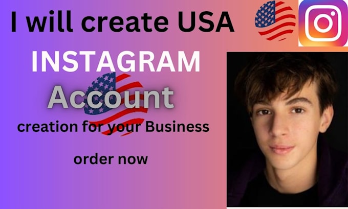 Bestseller - create a USA based instagram account for you