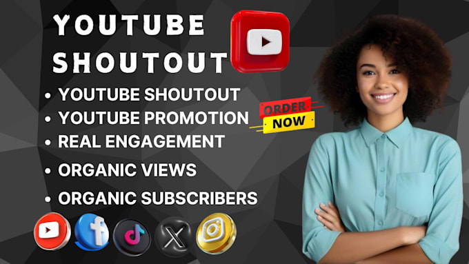 Gig Preview - Do complete youtube promotion for channel monetization