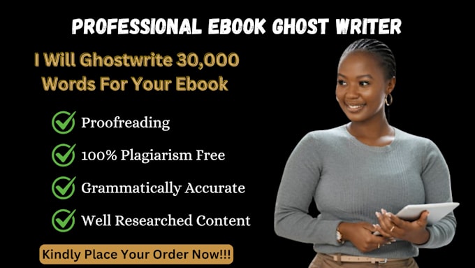 Gig Preview - Be your professional ghostwriter for stock market, crypto, forex trading ebook