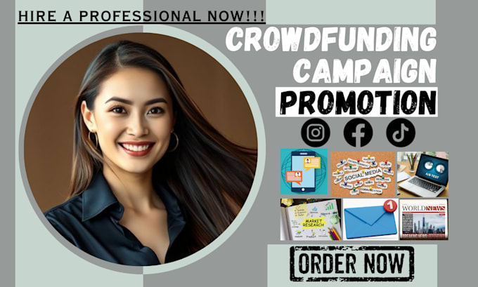 Gig Preview - Boost your crowdfunding success with expert promotion