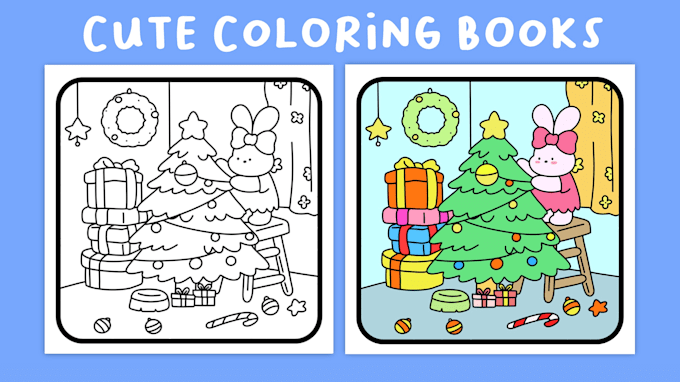 Bestseller - create cute kawai drawing for coloring book pages