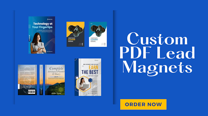 Gig Preview - Design PDF lead magnet checklist PDF brochure ebook lead magnet design