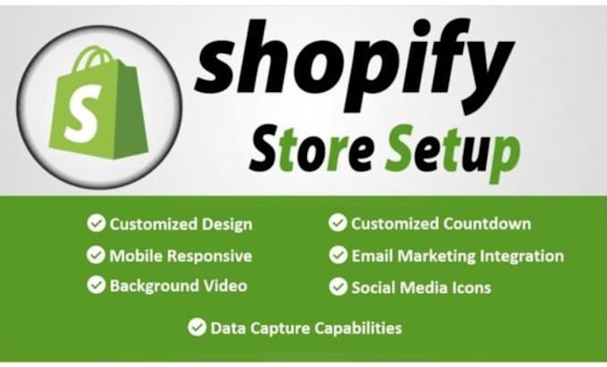 Gig Preview - Do shopify dropshipping store  or shopify website development