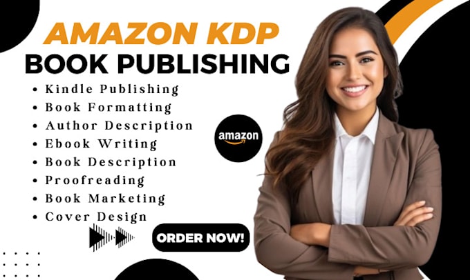 Gig Preview - Do amazon KDP book publishing formatting and cover design