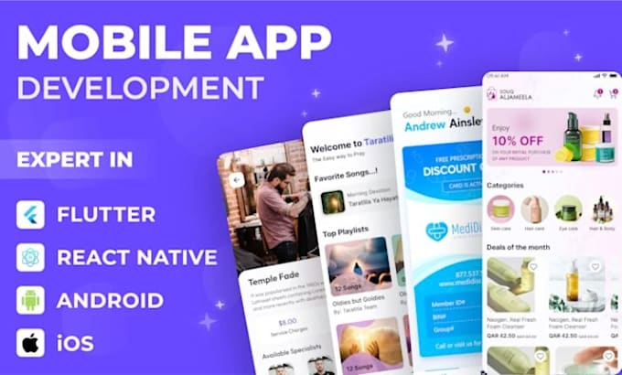 Bestseller - our agency will create custom mobile app development ios and flutter expert