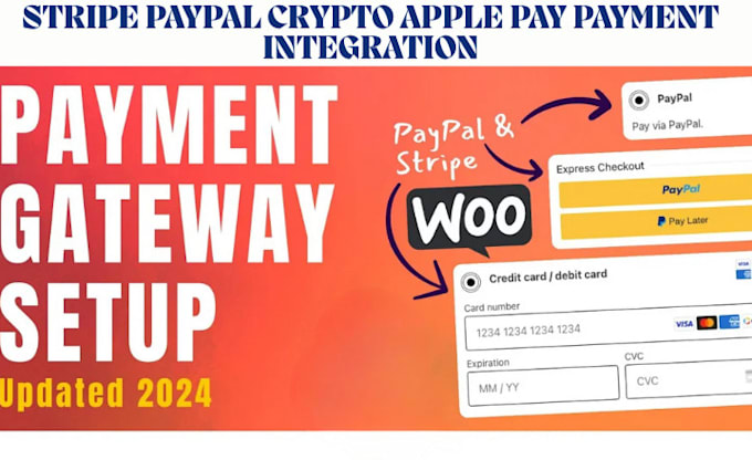 Bestseller - stripe, paypal applepay payment gateway integration in wix shopify and wordpress