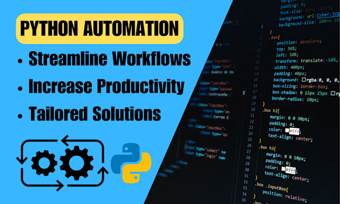 Gig Preview - Create a python automation bot to streamline any assignments, web tasks