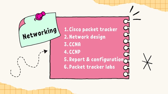 Gig Preview - Do networking tasks and cisco packet tracer projects