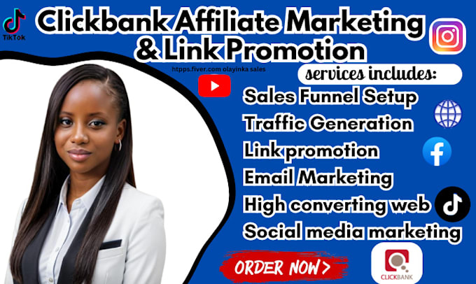 Gig Preview - Boost clickbank affiliate and amazon affiliate sales with high converting funnel