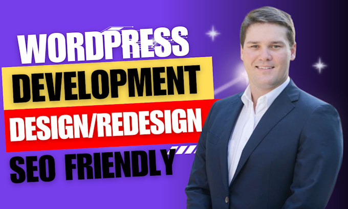 Gig Preview - Design responsive wordpress website or landing page wordpre website redesign