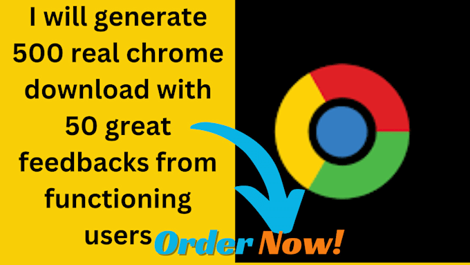 Gig Preview - Do real chrome extension promotion for chrome extension download browser downloa