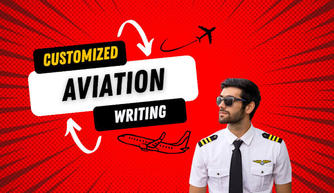 Gig Preview - Create aviation content with expert insights