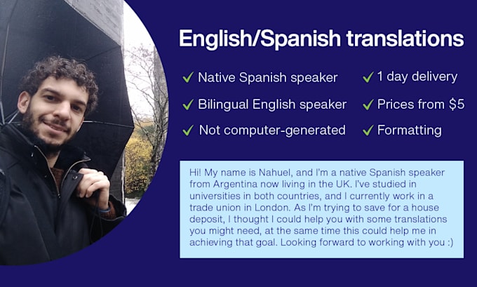 Bestseller - manually translate in english and spanish