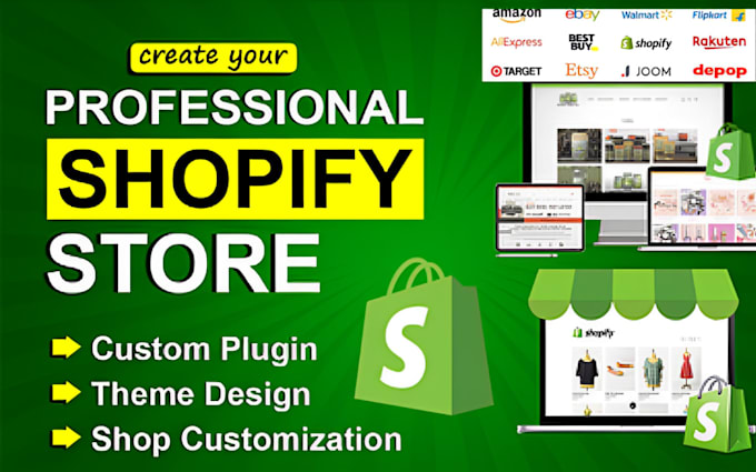 Gig Preview - Customize shopify theme,zendrop shopify theme shopify private public app plus