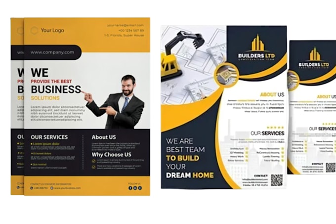 Gig Preview - Design professional business flyer, one pager, brochure, sell sheet design