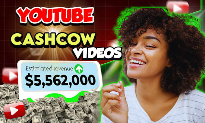 Gig Preview - Build an automated youtube cashcow channel cash cow videos for monetization