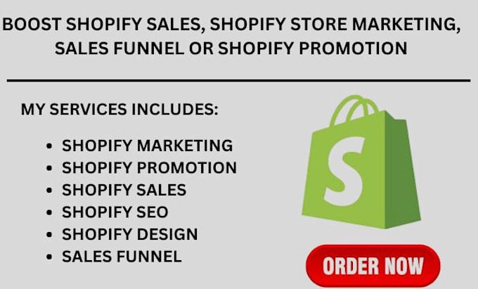 Gig Preview - Shopify expert developer for design, redesign and SEO