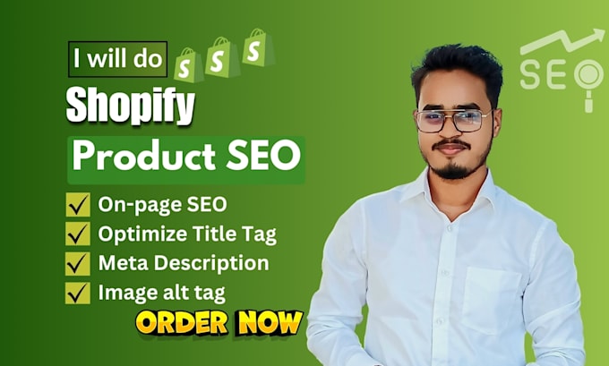 Gig Preview - Do shopify product SEO for top rankings and more sales