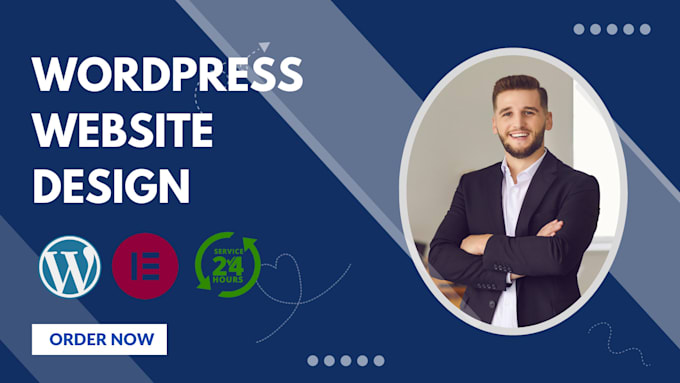 Gig Preview - Do wordpress landing page design or one page website