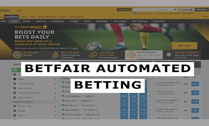 Gig Preview - Build automated bet365 bot, automation betfair bot, crypto bet bot, 1xbet bot