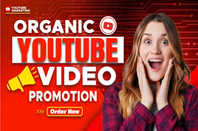 Gig Preview - Do organic youtube video promotion for channel growth