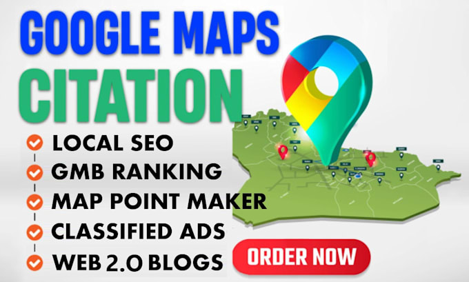 Gig Preview - Do local SEO and google maps citations for gmb ranking