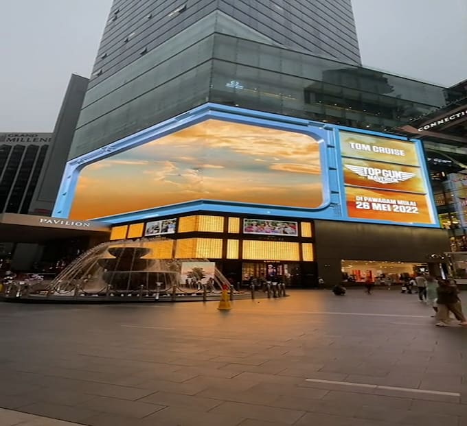 Gig Preview - 3d anamorphic animation billboard animation 3d billboard 3d anamorphic cgi ads