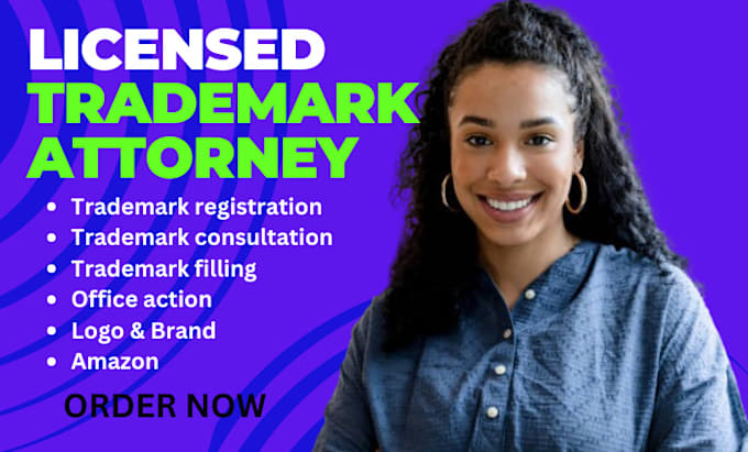 Gig Preview - Be your US licensed attorney for trademark registration, amazon brand, uspto