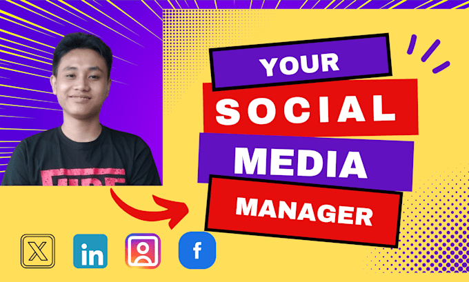 Gig Preview - Be your social media accounts manager and content creator